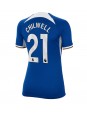 Ženski Nogometna dresi replika Chelsea Ben Chilwell #21 Domači 2023-24 Kratek rokav